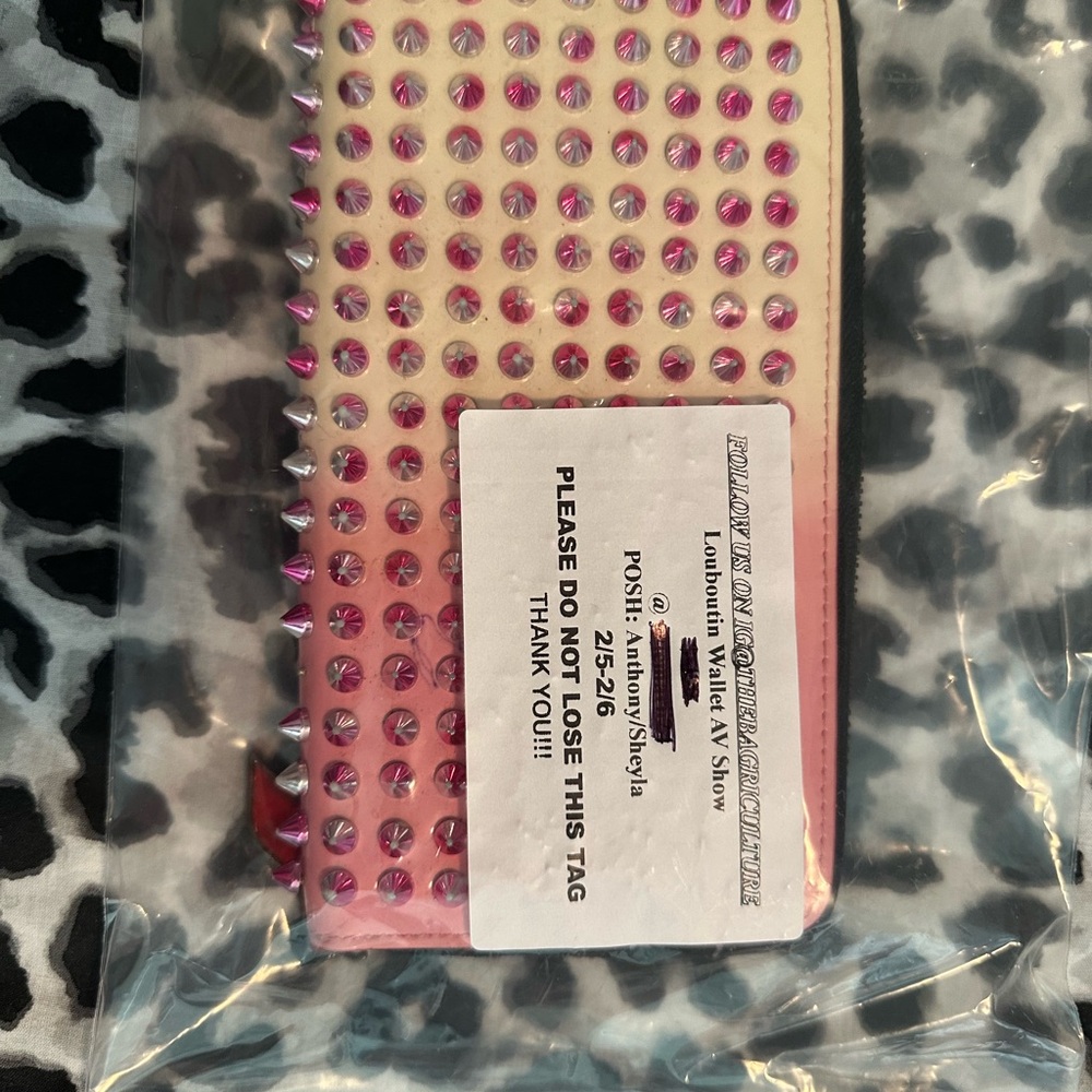 Authentic Christian Louboutin Wallet